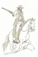 Red Dead Redemption tattoo design idea