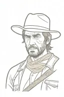 Red Dead Redemption tattoo design idea