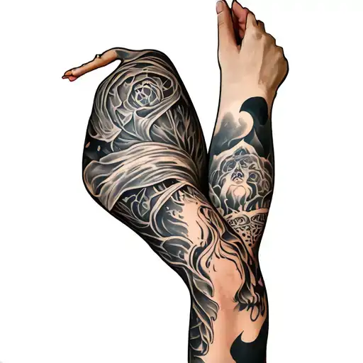2003 leg tattoo tattoo design idea