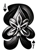 Ace of Spades tattoo design idea