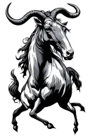 Sagittarius AND Taurus tattoo design idea