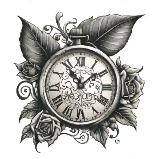 one day at a time in life tattoo design idea