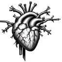 Heart Surgery tattoo design idea