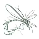 dragon-fly tattoo design idea