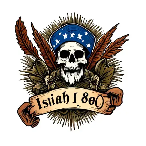 Isaiah 6:8 Military tattoo design idea