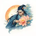 knowledge is power japanese tattoo design idea