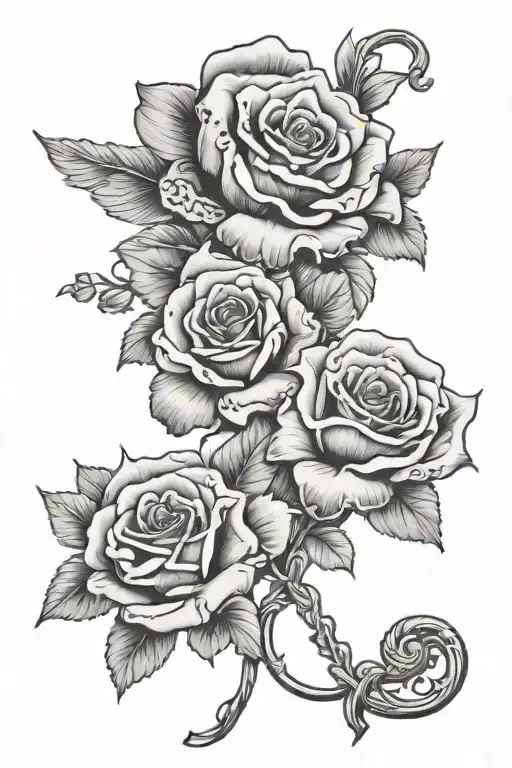 western memorial piece for my mom that passed of cancer   tattoo design idea
