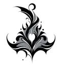 Coverup Abstract Patterns tattoo design idea