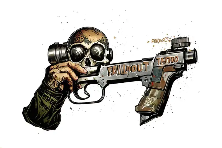 fallout tattoo design idea