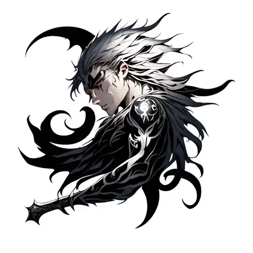 Fate Stay Night Gilgamesh body tattoo, exactly as he has tattoo design idea