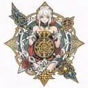 Fate Grand Order tattoo design idea