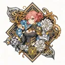 Fate Grand Order tattoo design idea