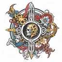 Fate Grand Order tattoo design idea