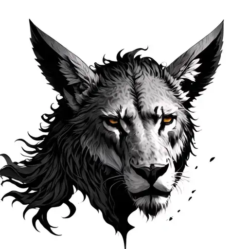 Dante, México, melancholic, warrior, acuarius, black work, warrior and animal tattoo design idea