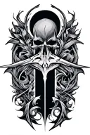 oblivion logo tattoo design idea