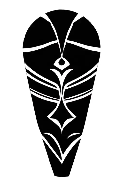 African tribal patterns tattoo design idea