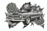 Chevy Nova tattoo design idea
