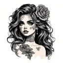 Slutty Tramp Stamps tattoo design idea