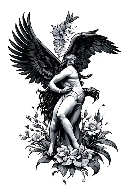 "Honor your father and your mother, that you may live a long time in the land the Lord your God is giving to you." tattoo design idea