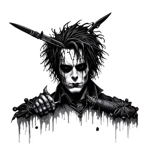 Edward Scissorhands tattoo design idea