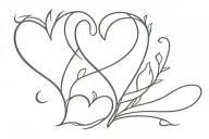 set your heart ablaze tattoo design idea