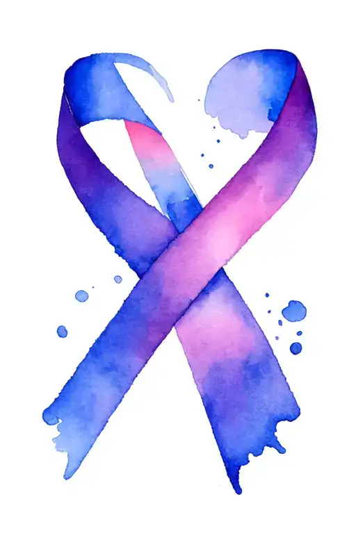 cervical, breast and testicular cancer  tattoo design idea
