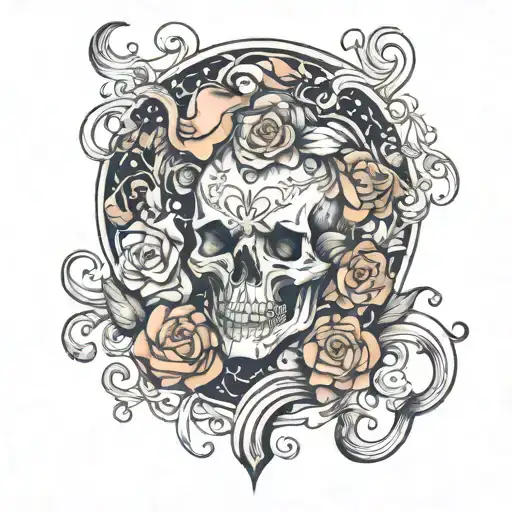mind over matter tattoo design idea