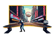 broadway, baseball, subway tattoo design idea