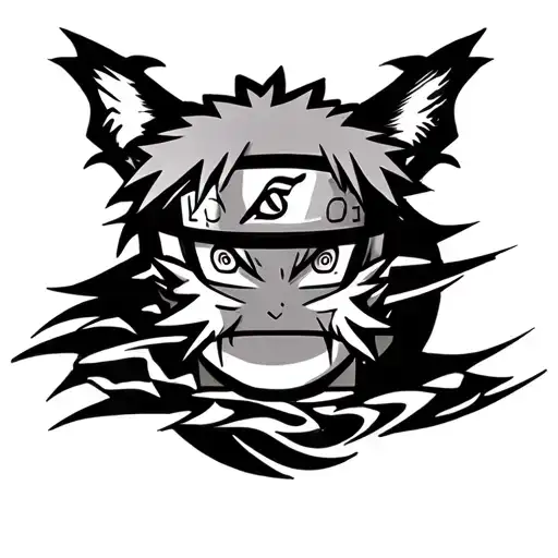 samoa and Naruto tattoo design idea