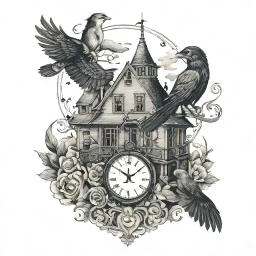 Claire Desmond miss peregrine home of peculiar children tattoo design idea