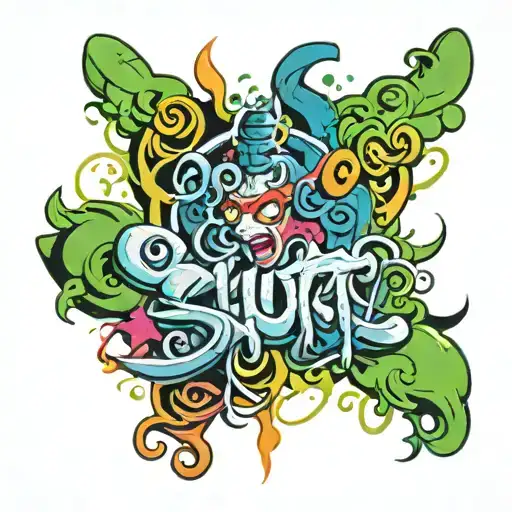 Slut boy tattoo design idea