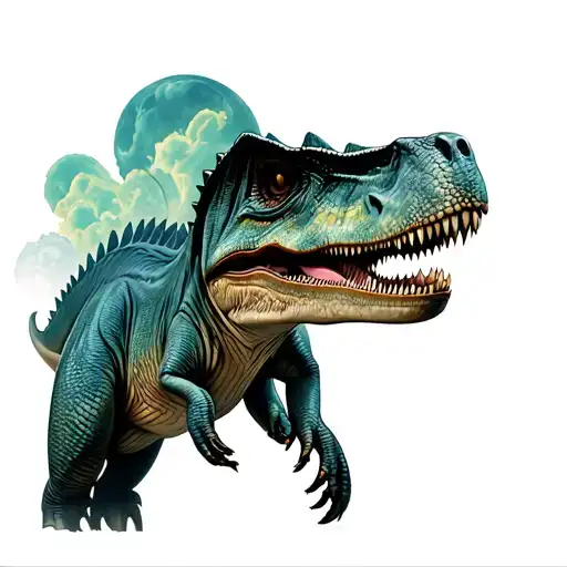 hocus pocus diplodocus tattoo design idea