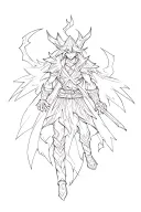 yu gi oh tattoo design idea