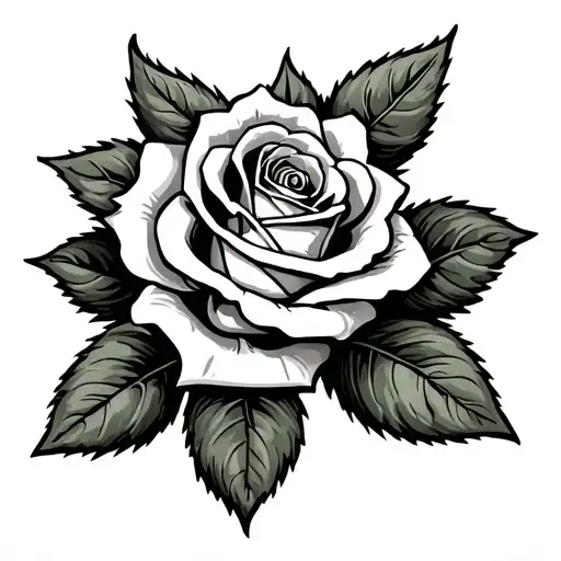 andrew name with march 11, 2008 in roman numberals and a rose tatoo with money and  tattoo design idea