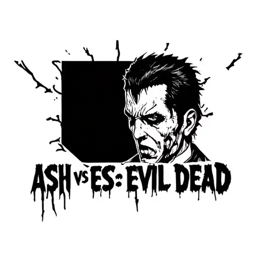 ash vs Evil Dead tattoo design idea