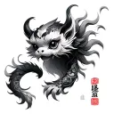 Pixiu tattoo design idea