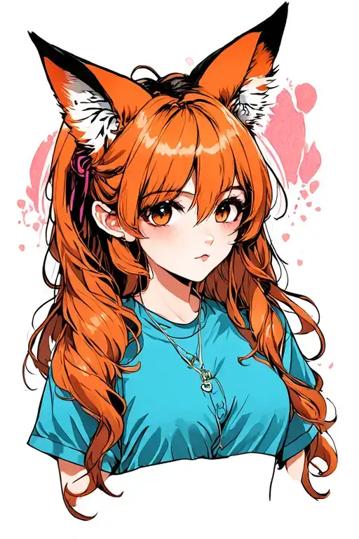 Girl with fox ears wants pussy tattoo design idea
