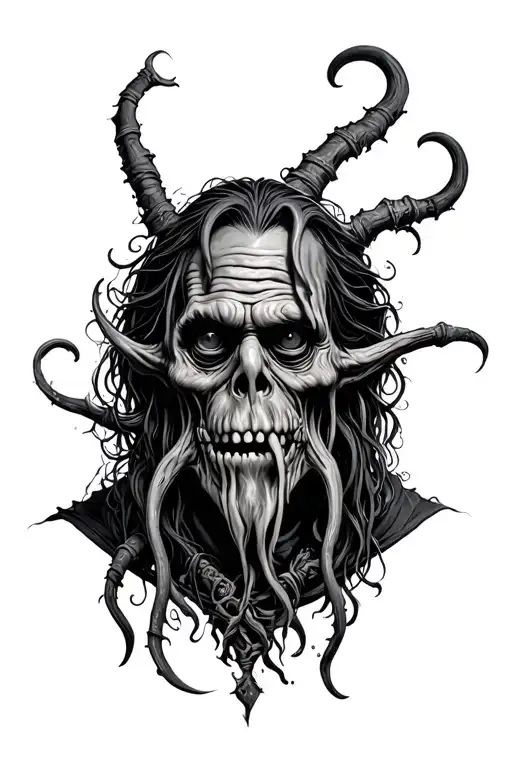 Davy jones tattoo design idea