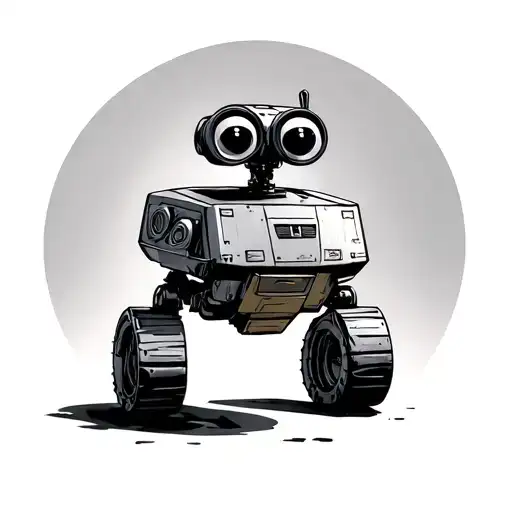 disney wall-e tattoo design idea