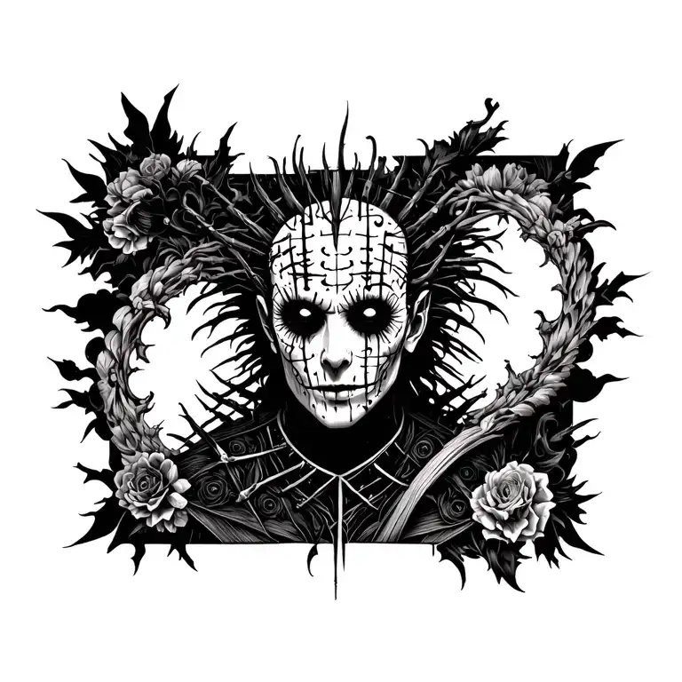 Hellraiser tattoo design idea