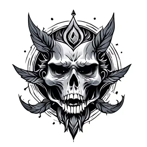 Strength Wisdom Charm Enigma tattoo design idea