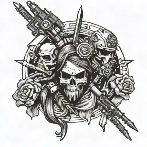 special forces tattoo design idea