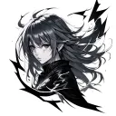 Anime Lightning tattoo design idea