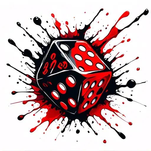 Dnd Dice tattoo design idea