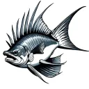 Sailfish tattoo design idea
