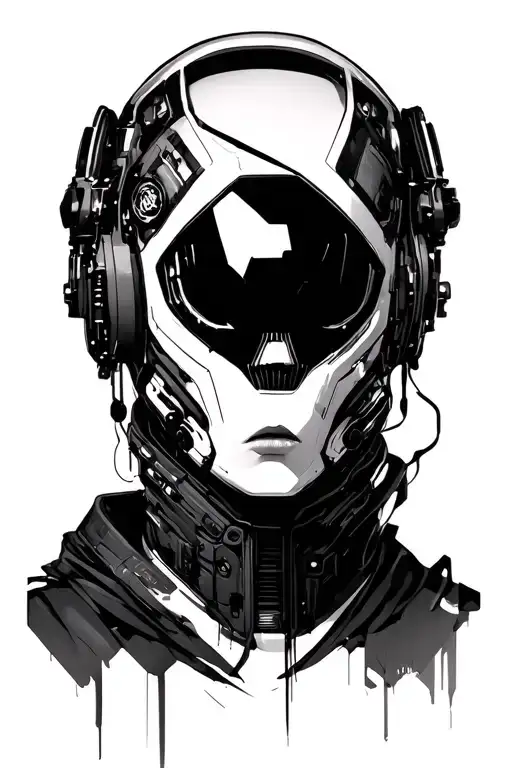 Cyberpunk 2077 Cyberware tattoo design idea