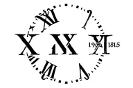 1985 Roman Numerals tattoo design idea