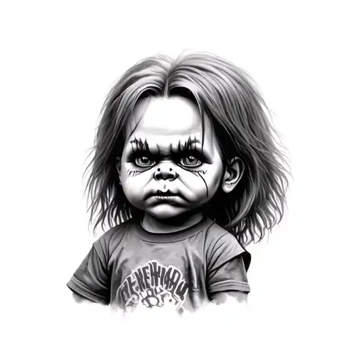 Chucky tattoo design idea