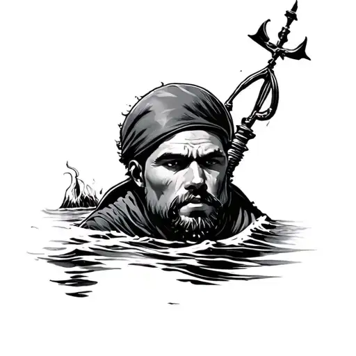 Seaman tattoo design idea