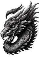 quetzalcoatl tattoo design idea